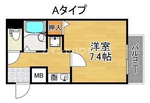 アネックス北島の物件間取画像